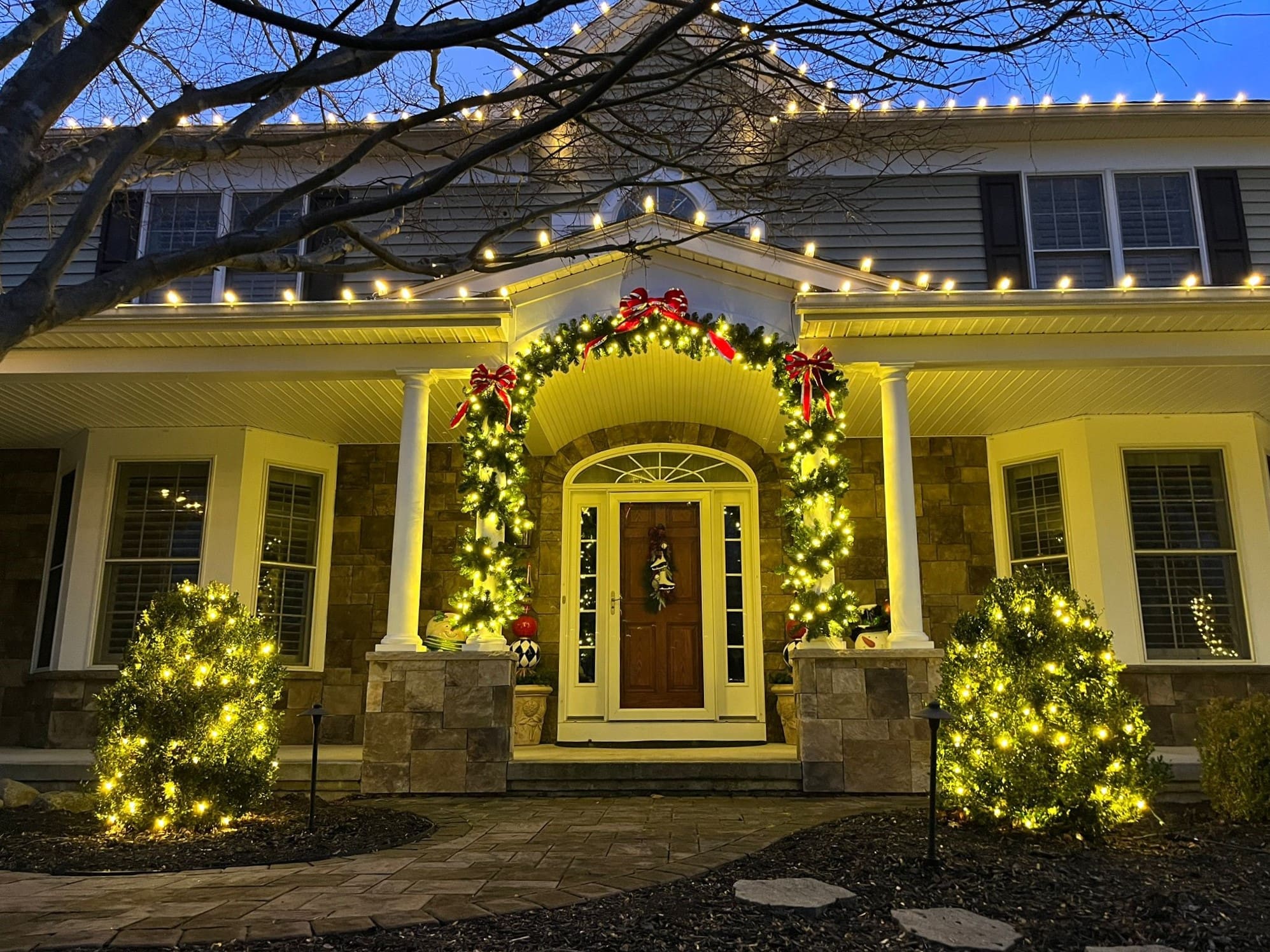 Holiday Lighting Installation Pittsford, NY